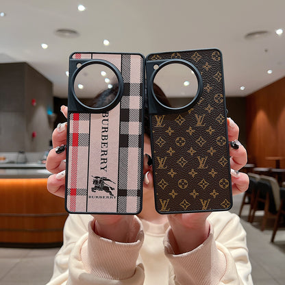 OnePlus 12r 5g Luxury Branded Leather Designer Case - Burberry