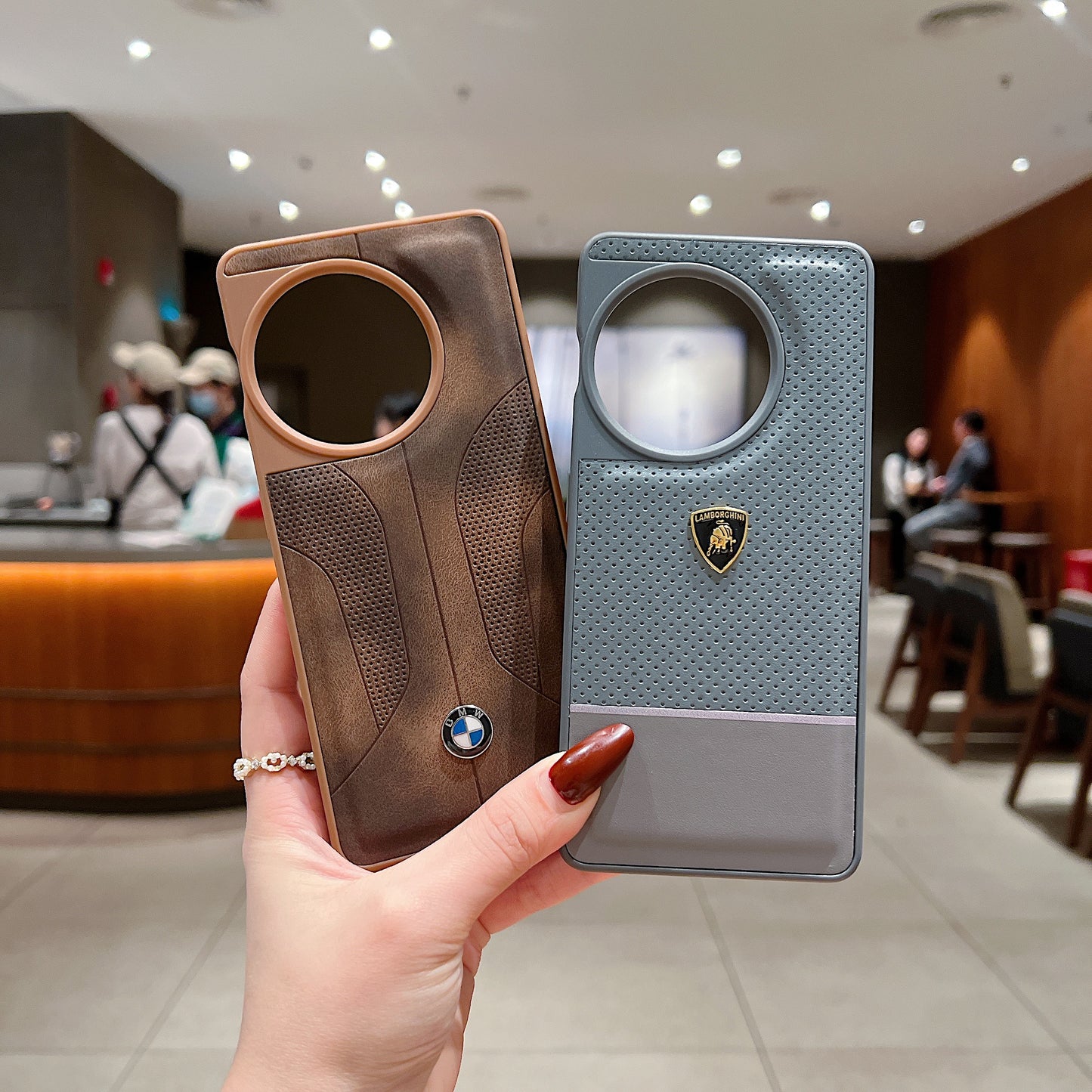 OnePlus 11r 5g Luxury Branded Leather Designer Case- BMW 2