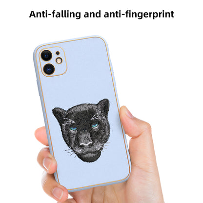Apple iPhone 11 Premium Embroidery Leather case - Pattern 9