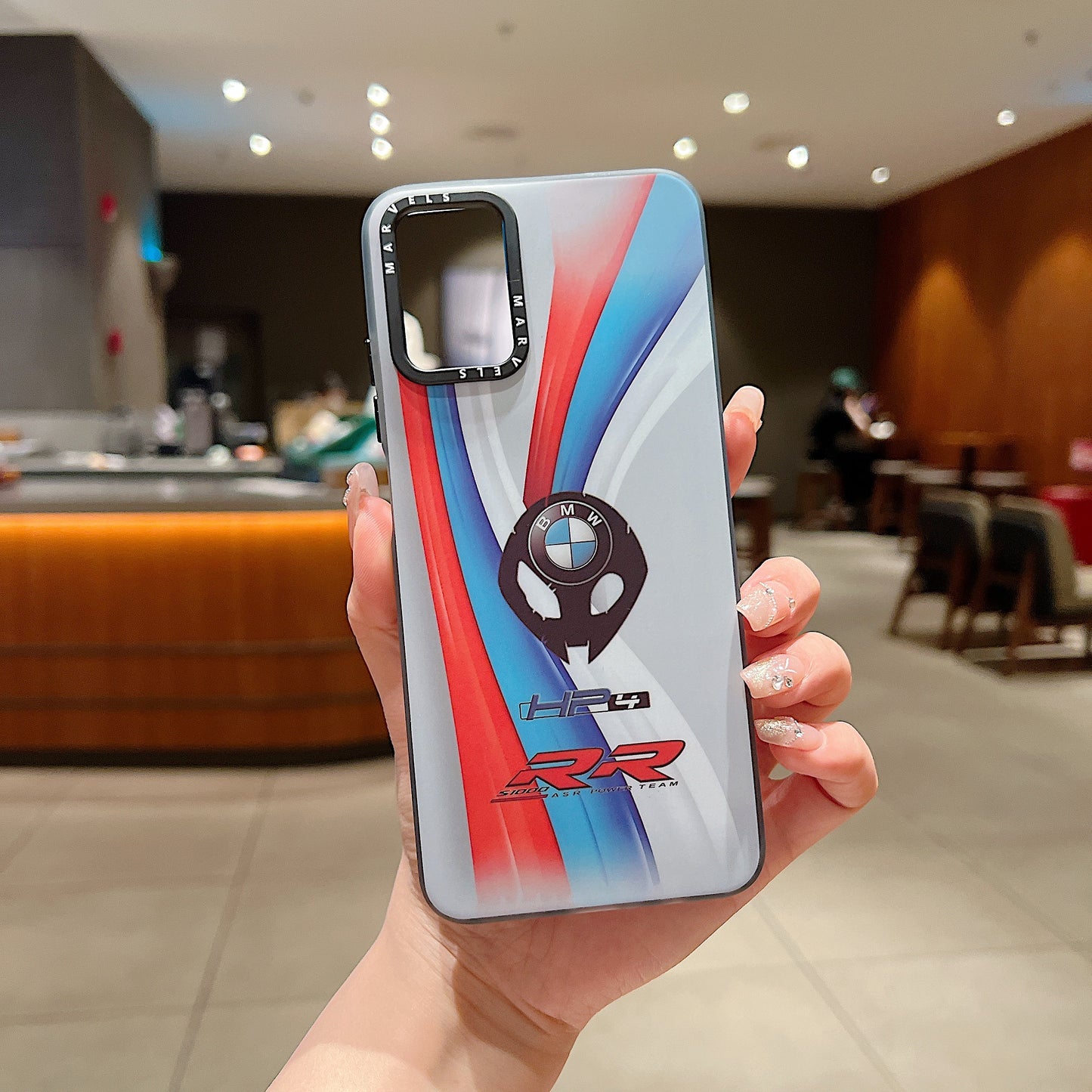 Motorola Moto G34 5G Premium BMW IMD Printed Back Case - BMW