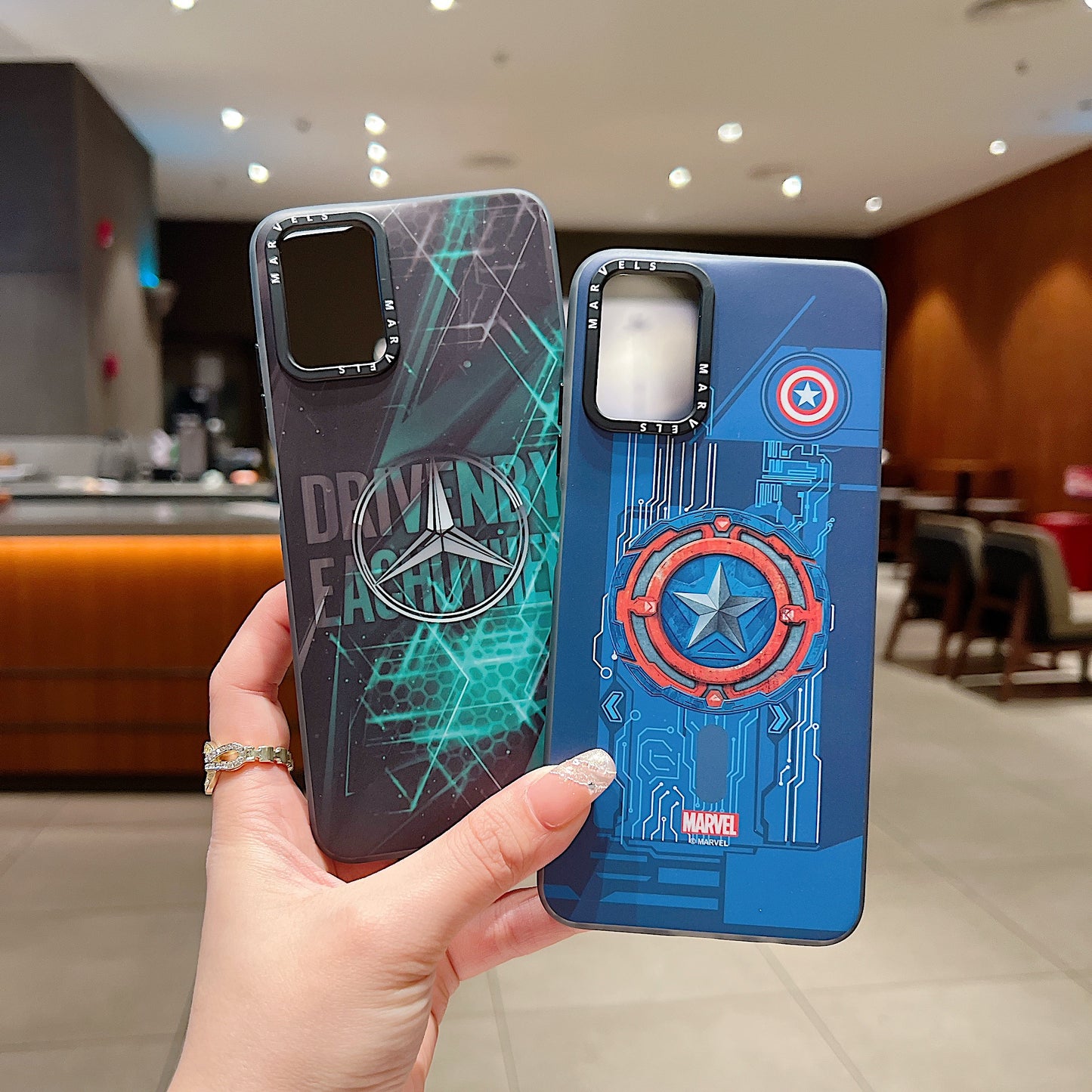Motorola Moto G45 5G Premium Mercedes IMD Printed Back Case - Mercedes