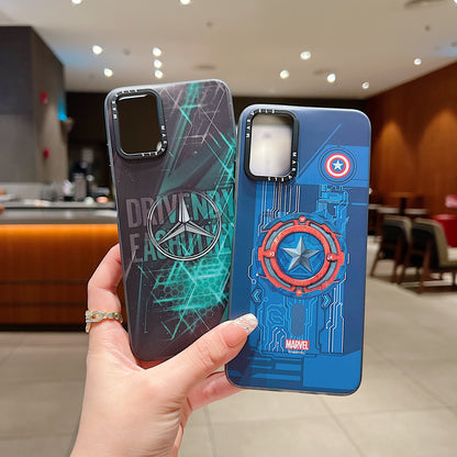 Motorola Moto G45 5G Premium Captain America IMD Printed Back Case - Captain America