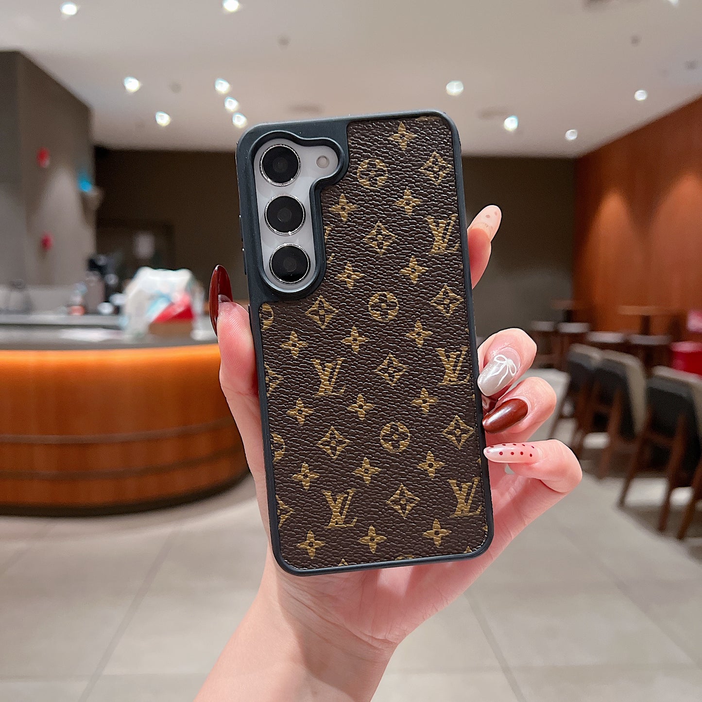 Samsung S23 5g Luxury Branded Leather Designer Case - Louis Vuitton