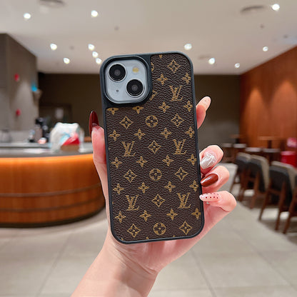Apple iPhone Luxury Branded Leather Designer Case - Louis Vuitton