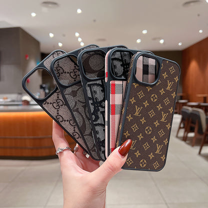Apple iPhone Luxury Branded Leather Designer Case - Louis Vuitton
