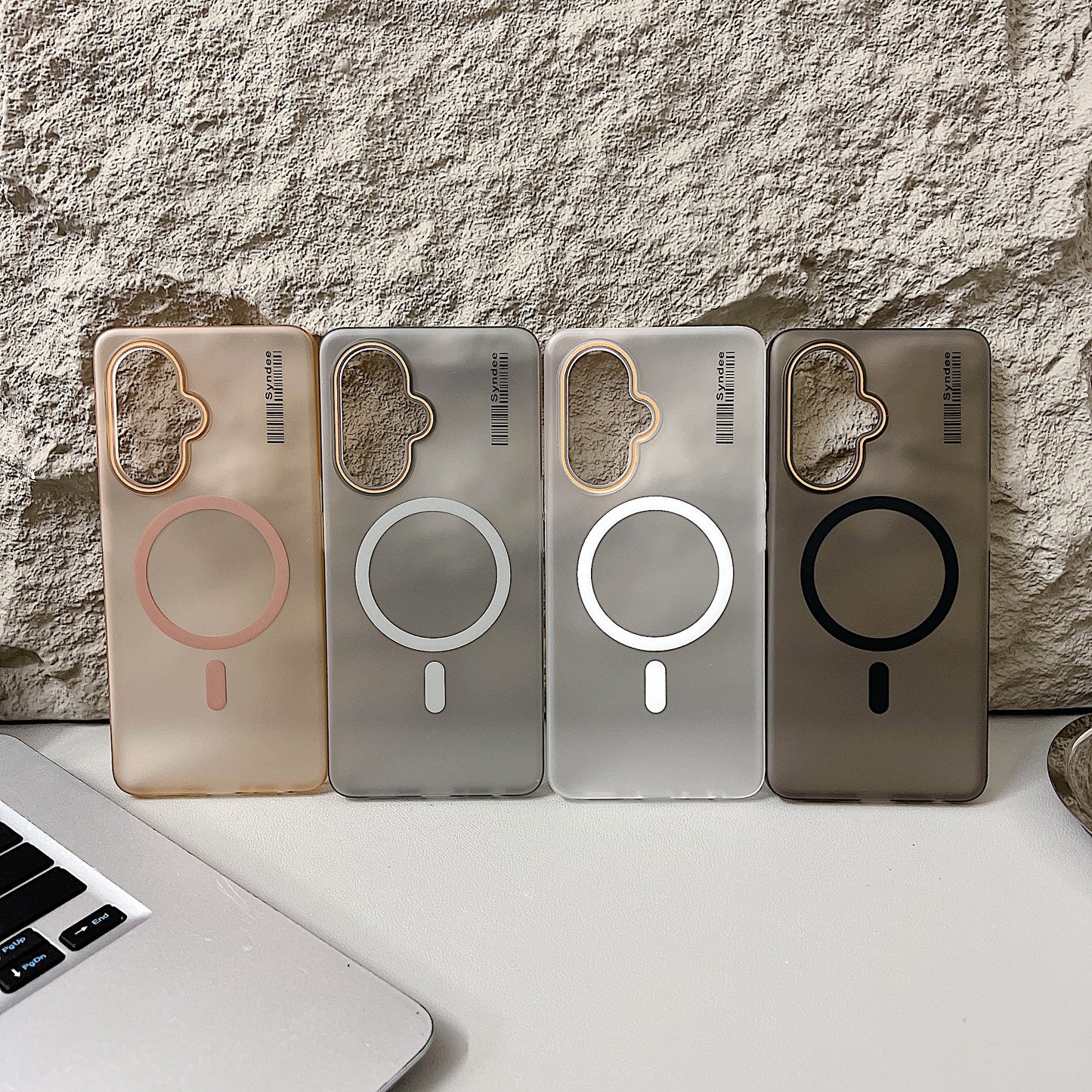OnePlus Nord CE 3 Lite 5G Premium Magnetic Frosted Ultra Slim Back Case - Desert Gold