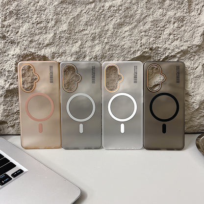 OnePlus Nord CE 3 Lite 5G Premium Magnetic Frosted Ultra Slim Back Case - Desert Gold