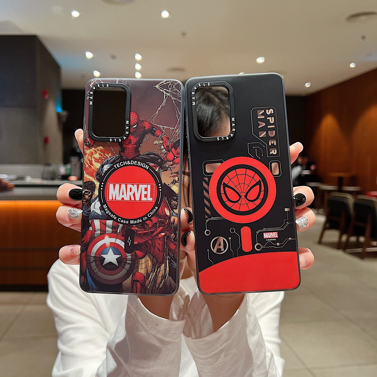 Motorola Moto EDGE 50 Fusion / G96 5G Premium Spider-Man IMD Printed Back Case - Spider-Man