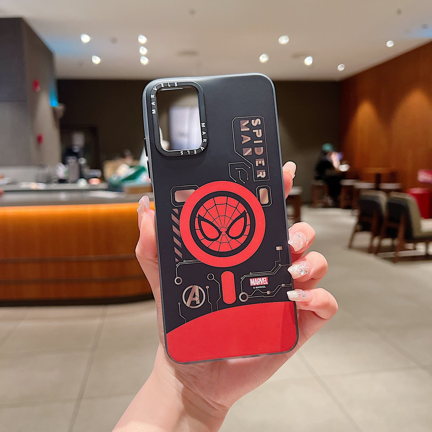 Motorola Moto G34 5G Premium Spider-Man IMD Printed Back Case - Spider-Man