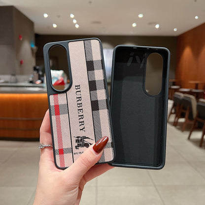 OnePlus Nord CE 4 5g Luxury Branded Leather Designer Case - Burberry