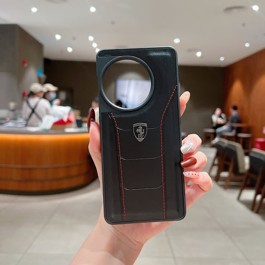 OnePlus 11r 5g Luxury Branded Leather Designer Case - Ferrari