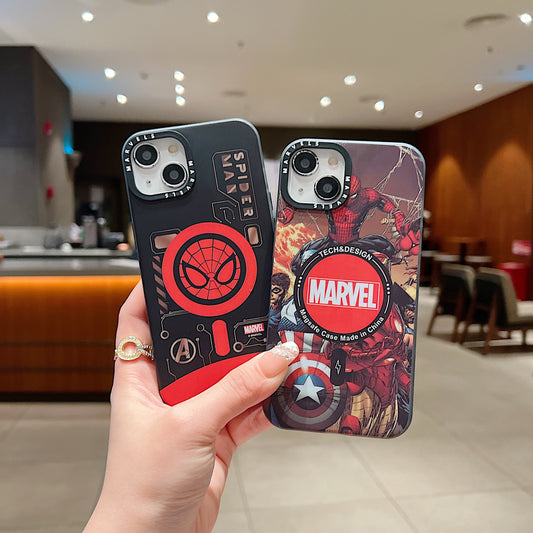 Apple iPhone Premium Spider-Man IMD Printed Back Case - Spider-Man