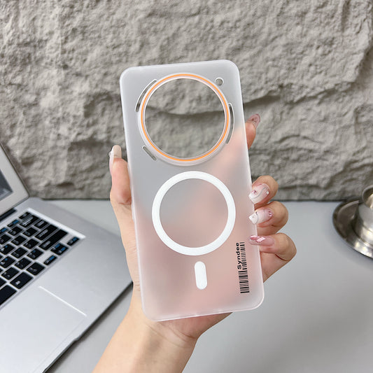 Nothing Phone 3A Pro 5G Premium Magnetic Frosted Ultra Slim Back Case - White