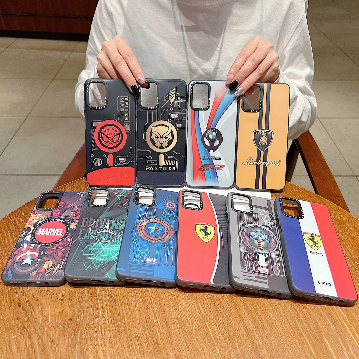 Motorola Moto G34 5G Premium Lamborghini IMD Printed Back Case - Lamborghini