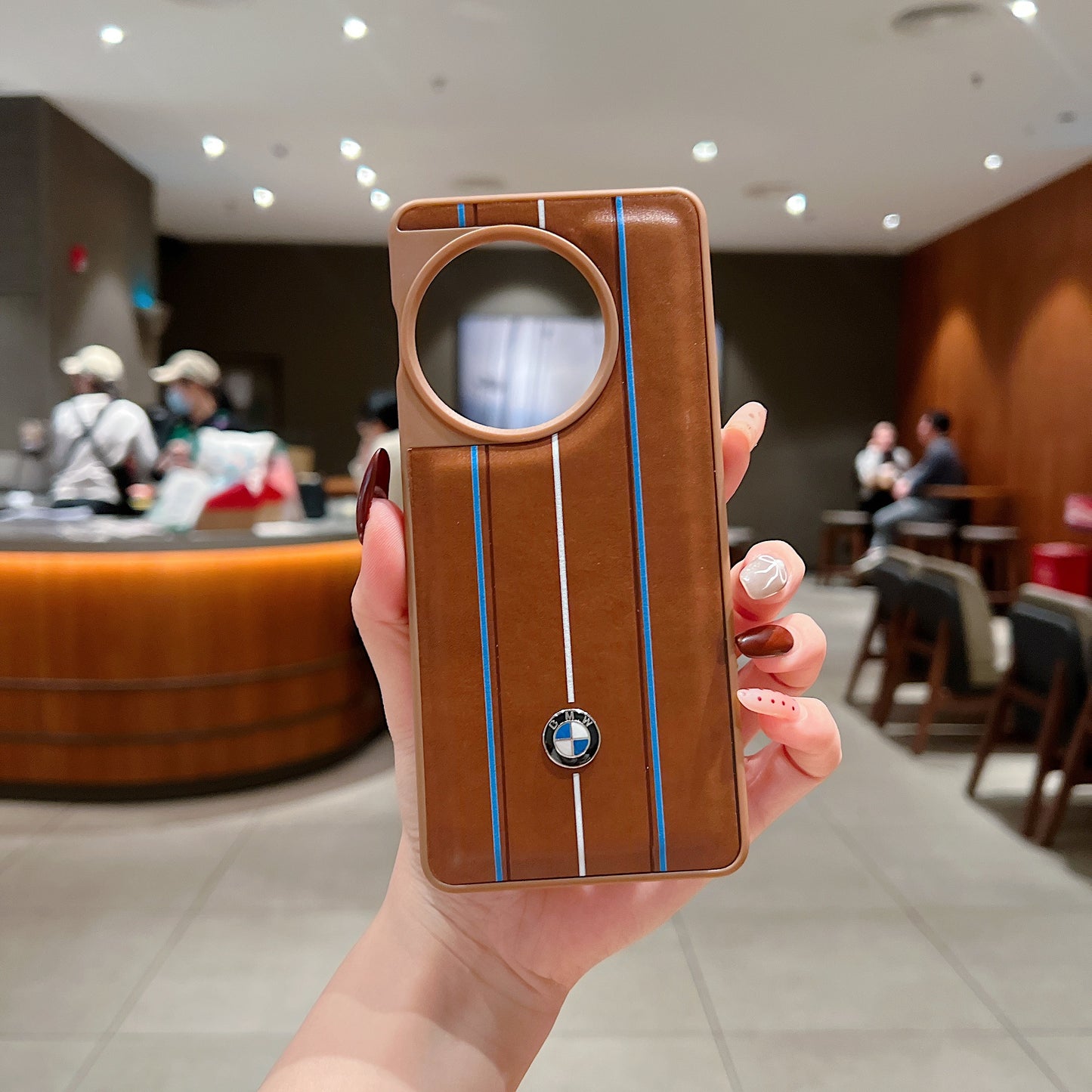 OnePlus 11r 5g Luxury Branded Leather Designer Case- BMW 1