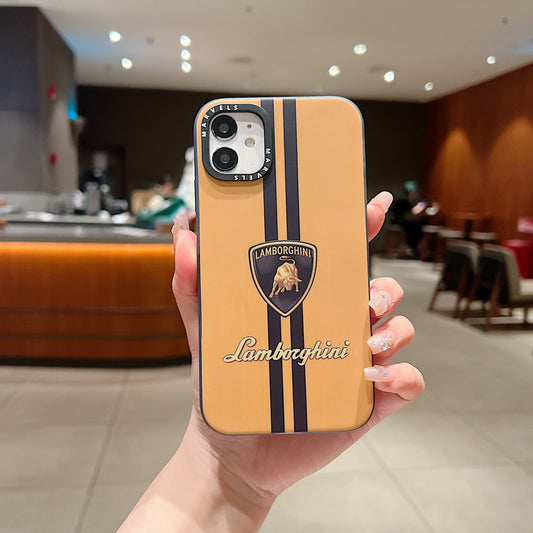 Apple iPhone 12/12 Pro Premium Lamborghini IMD Printed Back Case - Lamborghini