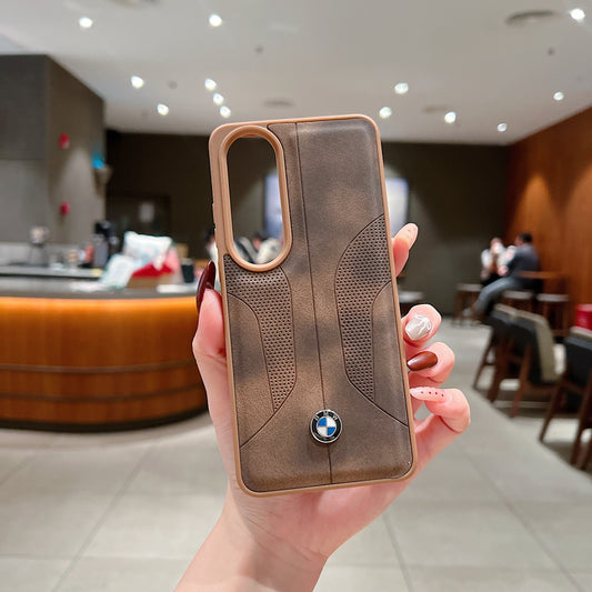 OnePlus Nord CE 4 5g Luxury Branded Car Logo Leather Designer Case -BMW 2