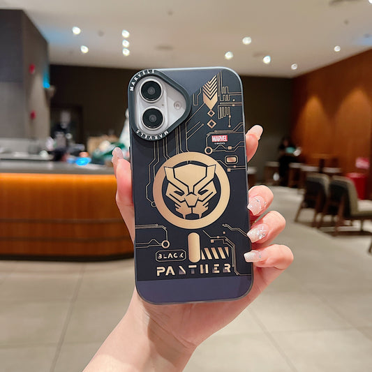 Apple iPhone 16 Series Premium Black Panther IMD Printed Back Case - Black Panther