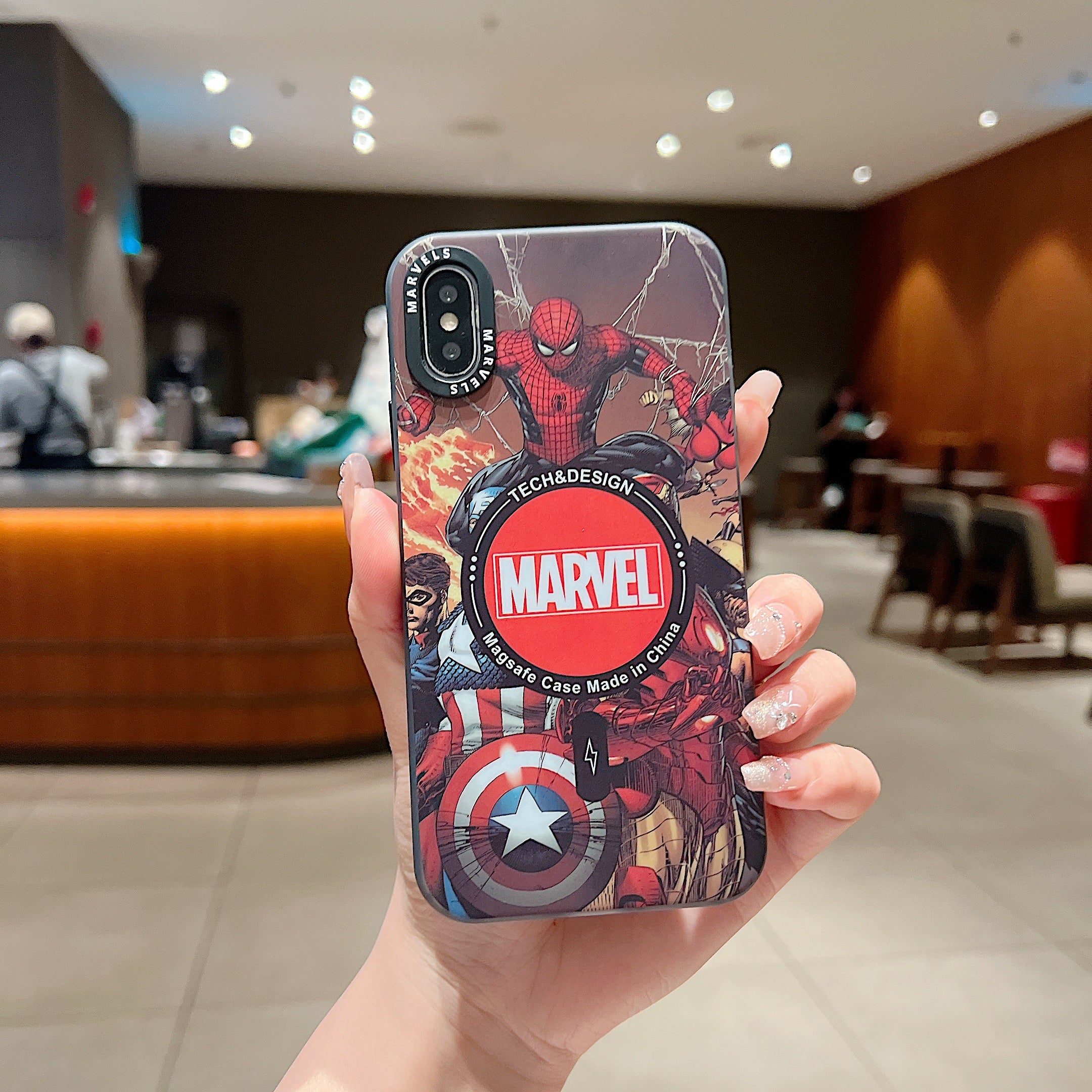 MARVEL ブラックパンサー iPhone X/Xs ケース Amazon.co.jp: iPhone X/XS マーベル ブラックパンサー:ワカンダ