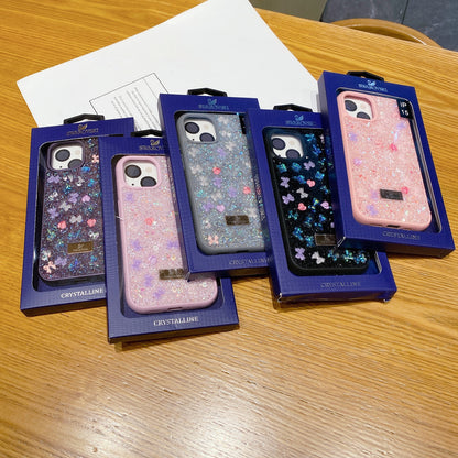 Apple iPhone Swarovski Glitter Rhinestone Shinning Premium cases - Pink