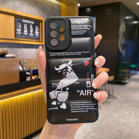 Samsung A23 5G Matte Soft Puff Jacket case_Pattern 5
