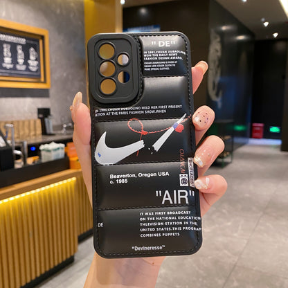 Samsung A53 5G Matte Soft Puff Jacket case_Pattern 4