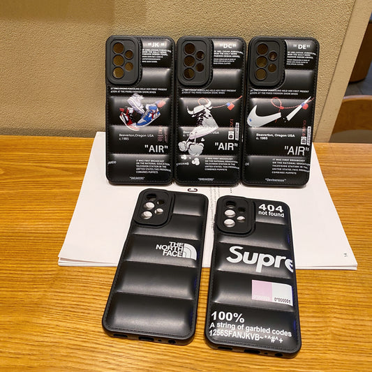 Samsung A53 5G Matte Soft Puff Jacket case_Pattern 4