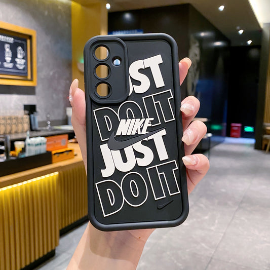 Samsung A55 5G Nike Soft Silicone Cute 3D Cartoon Back Cover Case - Nike 1