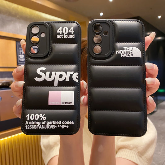 Samsung A13 4G Matte Soft Puff Jacket case_Pattern 2
