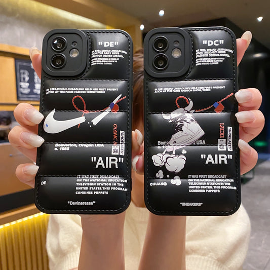 iPhone 11 5G Matte Soft Puff Jacket case_Pattern 4