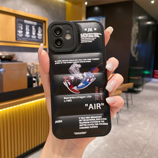 iPhone 11 5G Matte Soft Puff Jacket case_Pattern 3