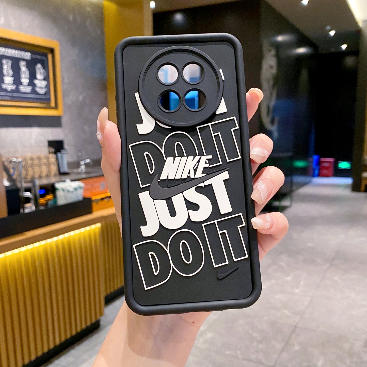 Realme 13 Pro 5G Nike Soft Silicone Cute 3D Cartoon Back Cover Case - Nike 1