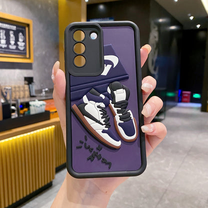 Samsung S22 5G Nike Soft Silicone Cute 3D Cartoon Back Cover Case - Nike 2