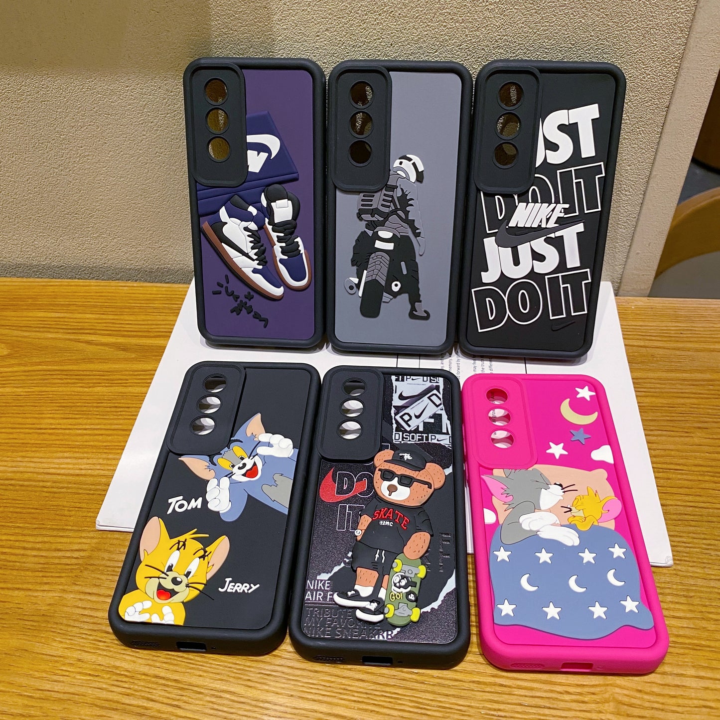 OnePlus Nord CE 4 5G Nike Soft Silicone Cute 3D Cartoon Back Cover Case - Nike 1