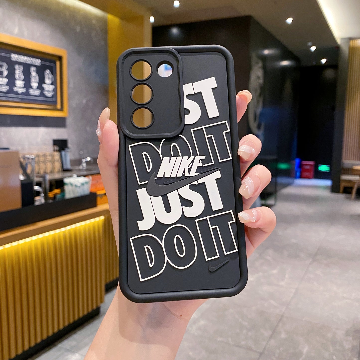 Vivo Y200e 5G Nike Soft Silicone Cute 3D Cartoon Back Cover Case - Nike 1