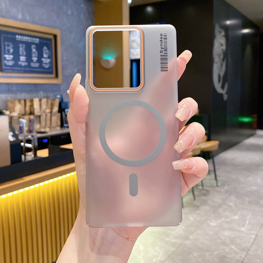 Motorola Moto G86 Power 5G Premium Magnetic Frosted Ultra Slim Back Case - Grey