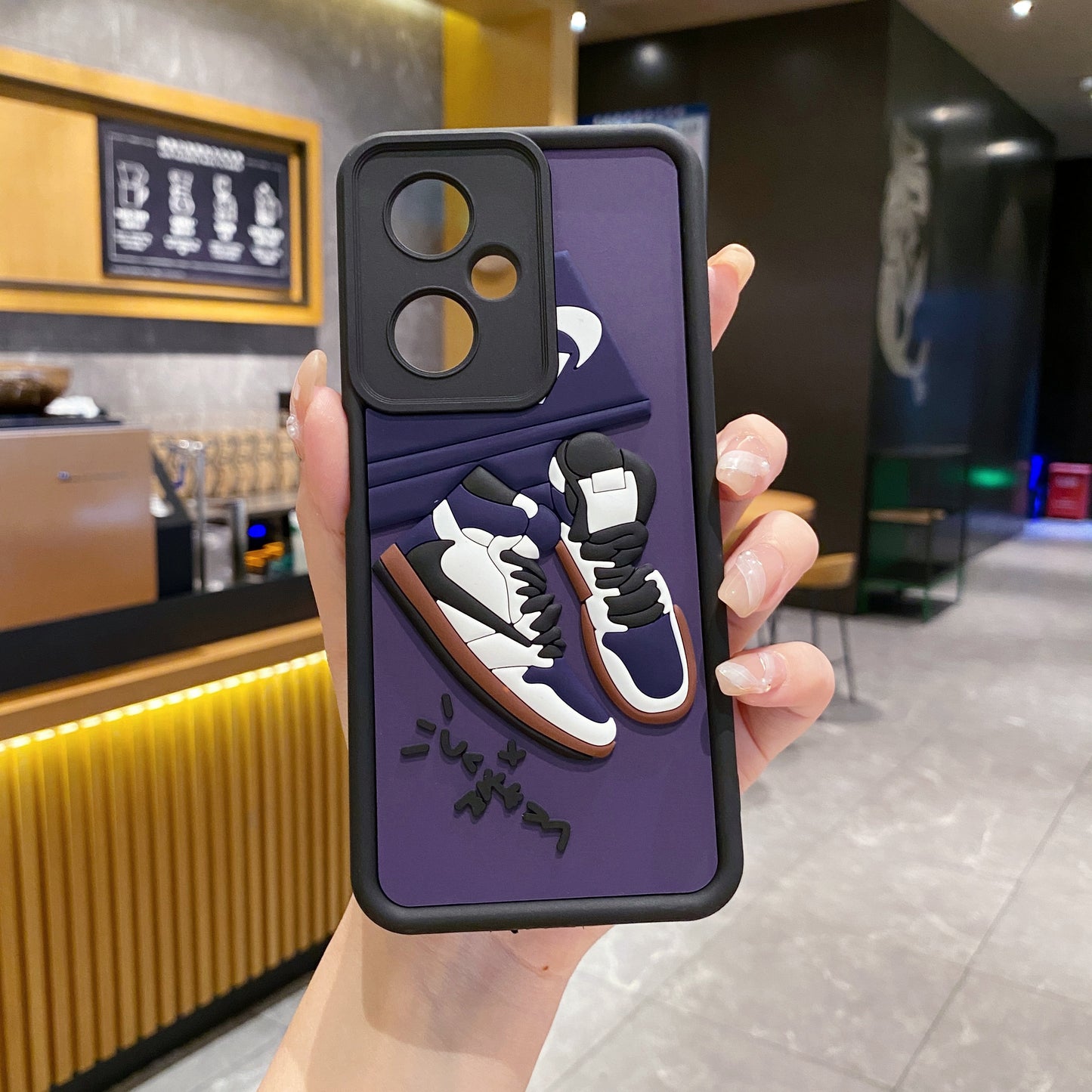 OnePlus Nord CE 3 Lite 5G Nike Soft Silicone Cute 3D Cartoon Back Cover Case - Nike 2