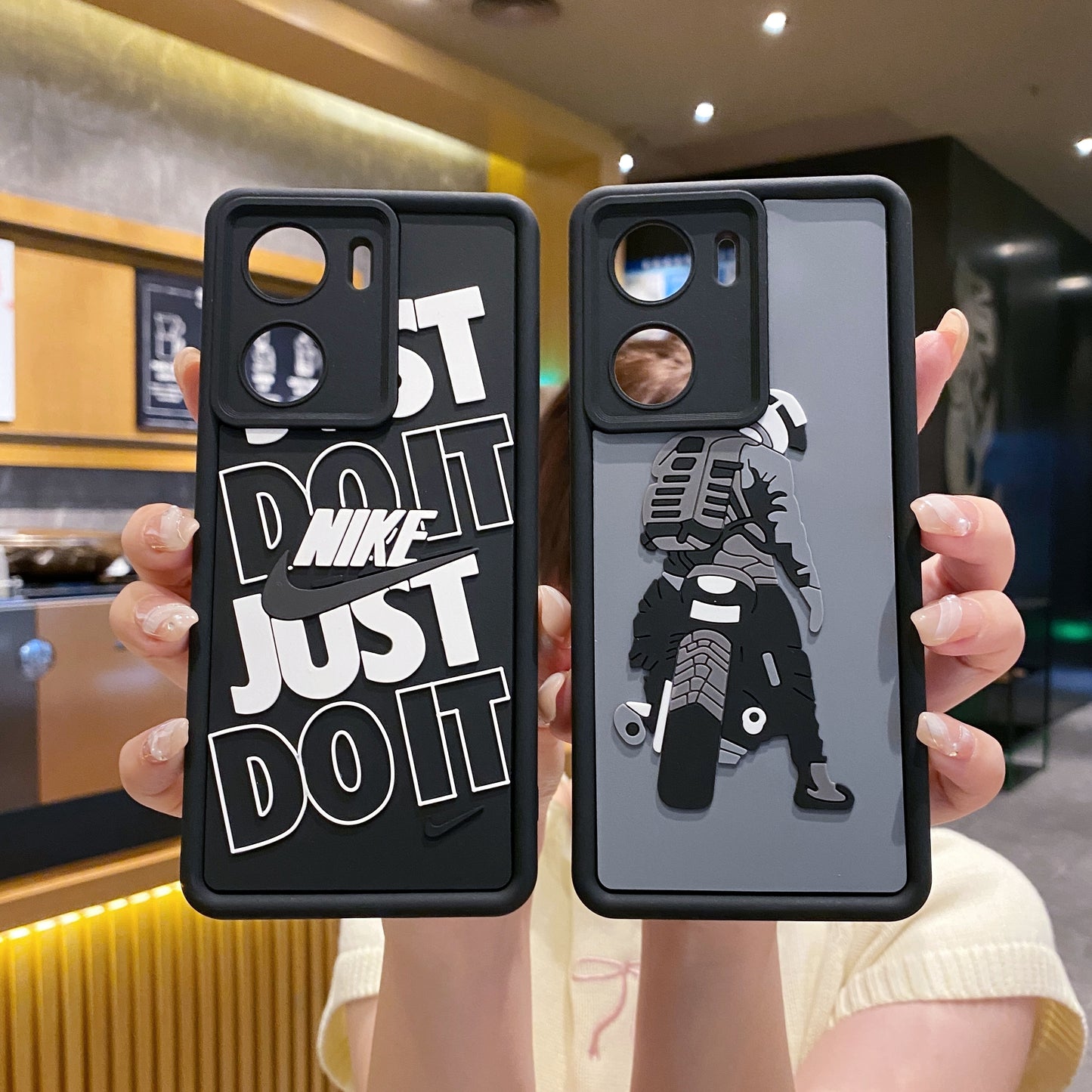 Vivo V29e 5G Nike Soft Silicone Cute 3D Cartoon Back Cover Case - Nike 1