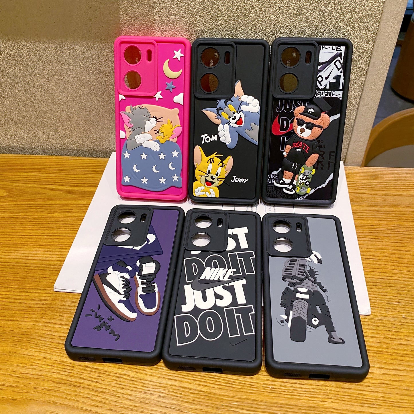 Vivo V29e 5G Moto Rider Soft Silicone Cute 3D Cartoon Back Cover Case - Moto Rider