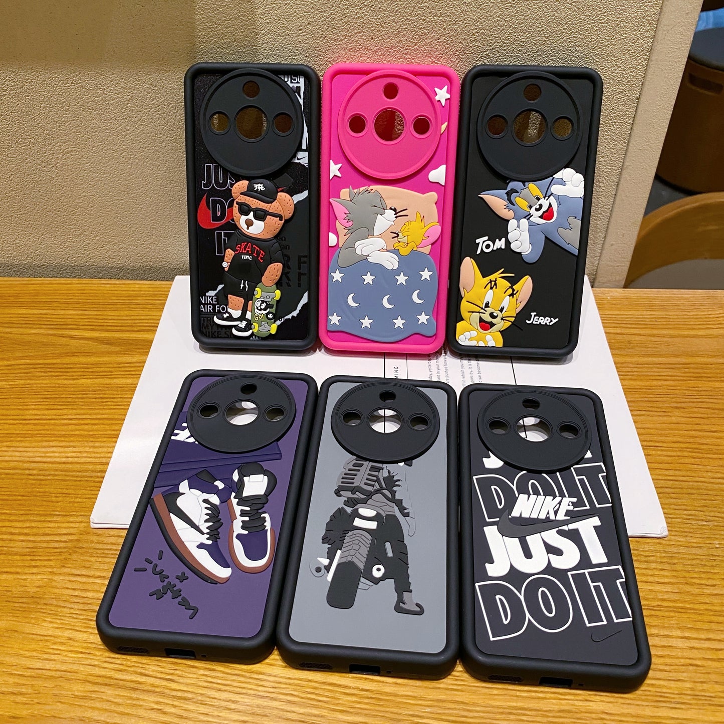 Realme 11 Pro/11 Pro+ 5G Nike Soft Silicone Cute 3D Cartoon Back Cover Case - Nike 1