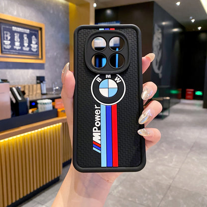 Redmi Note 14 Pro 5G BMW Soft Silicone Cute 3D Cartoon Back Cover Case - BMW