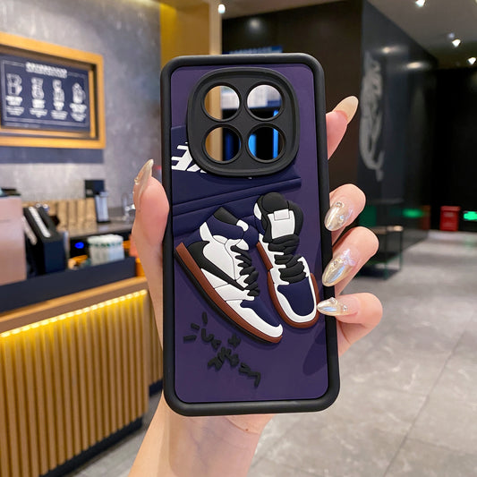Redmi Note 14 Pro Plus 5G Nike Soft Silicone Cute 3D Cartoon Back Cover Case - Nike 2