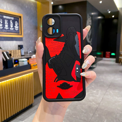 Motorola Moto G34 5G Jordan Soft Silicone Cute 3D Cartoon Back Cover Case - Jordan 2