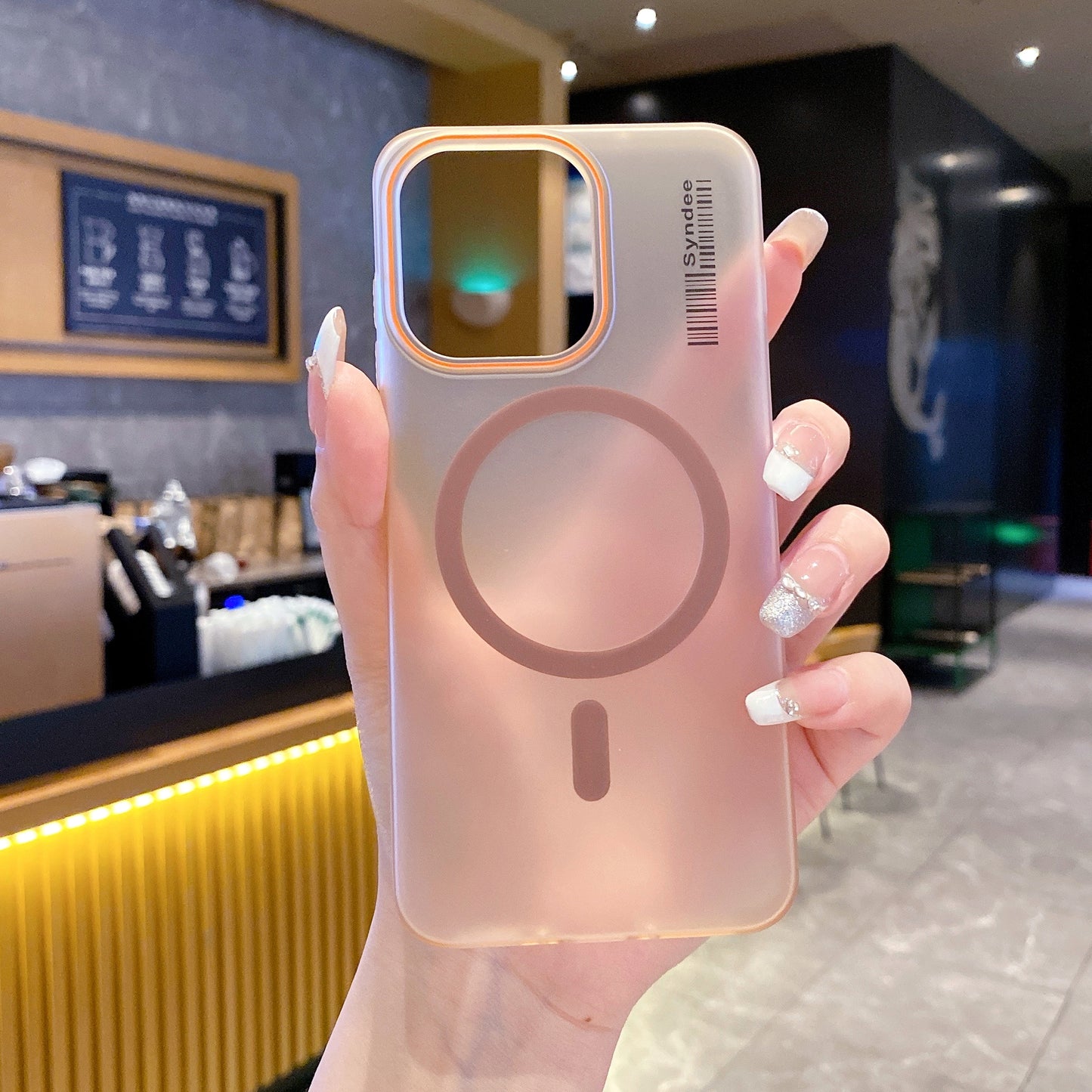 OnePlus 13s 5G Premium Magnetic Frosted Ultra Slim Back Case - Desert Gold