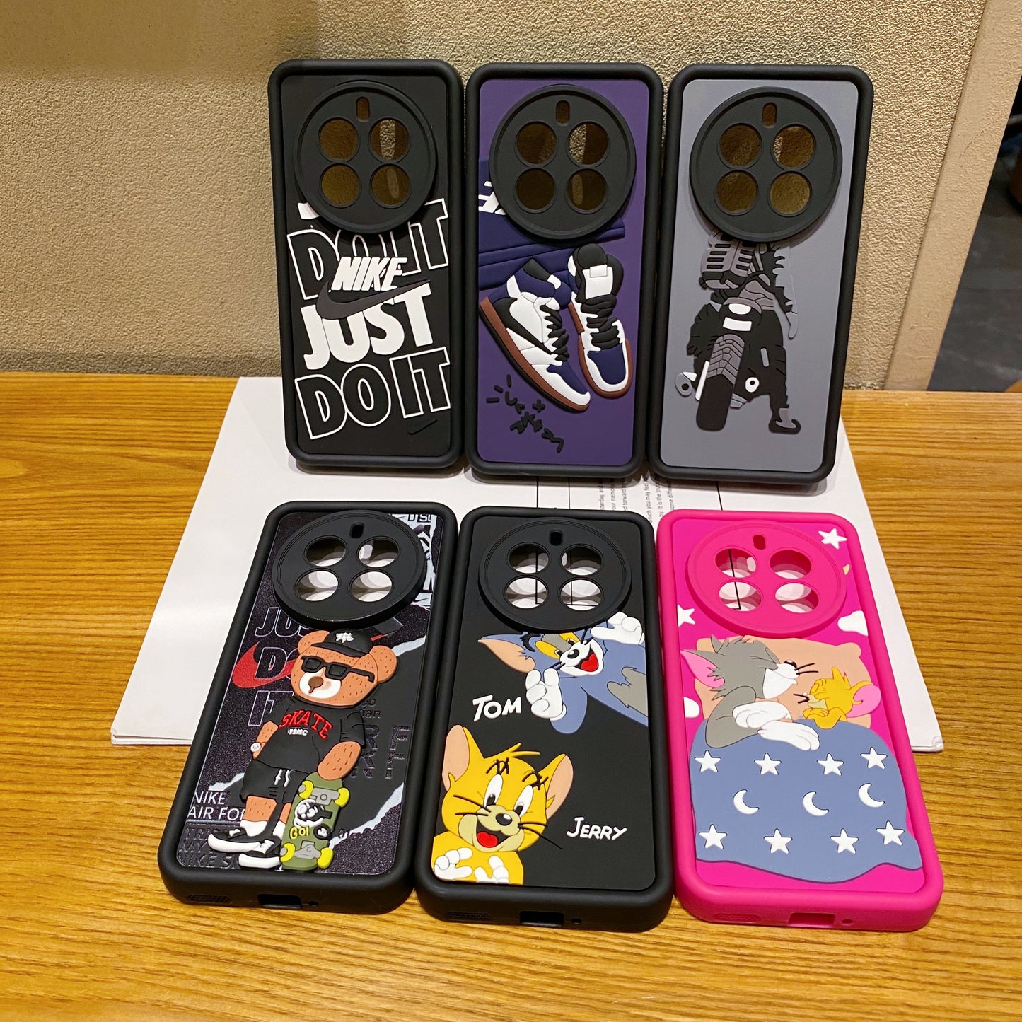 Realme P1/Narzo 70/Narzo 70 Pro 5G Nike Soft Silicone Cute 3D Cartoon Back Cover Case -Nike 1