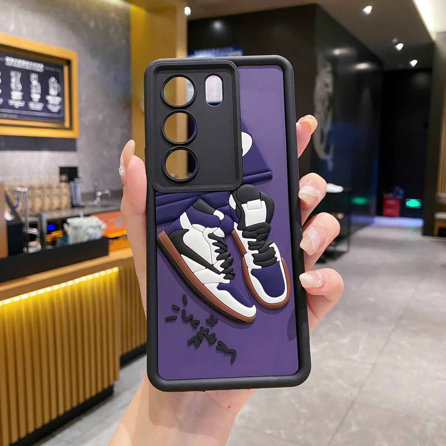 Vivo V29 5G Nike Soft Silicone Cute 3D Cartoon Back Cover Case - Nike 2