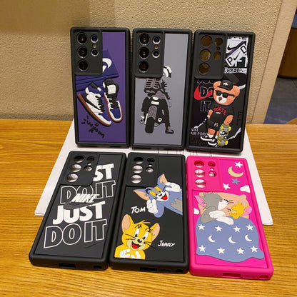 Samsung S24 Ultra 5G Nike Soft Silicone Cute 3D Cartoon Back Cover Case - Nike 2