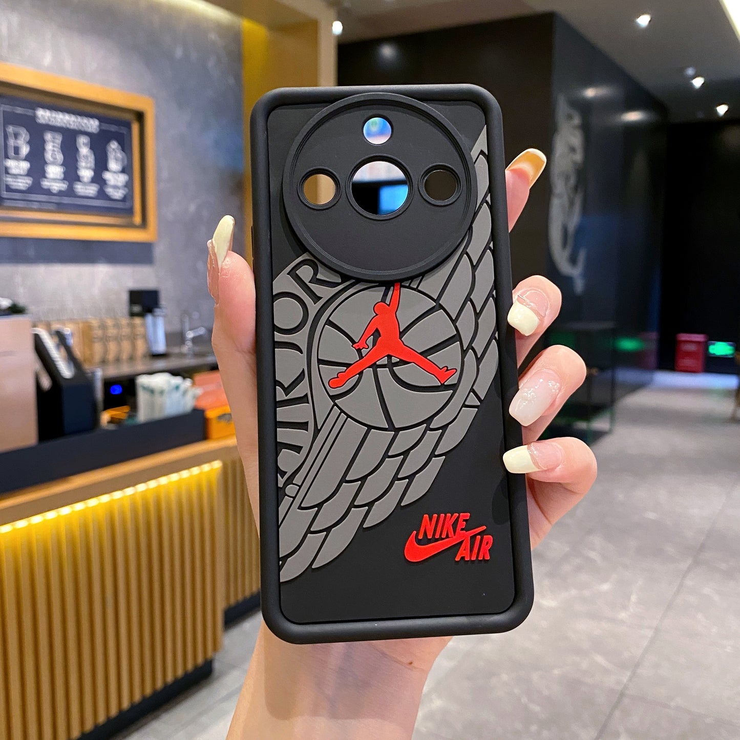 Realme 11 Pro/11 Pro+ 5G Jordan Soft Silicone Cute 3D Cartoon Back Cover Case - Jordan 1