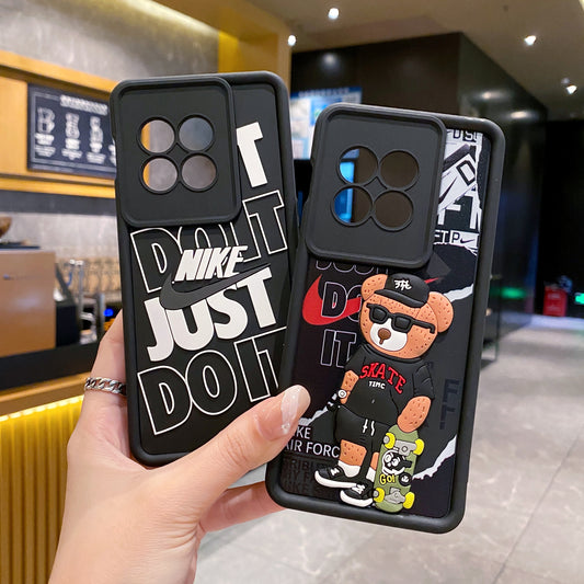 One Plus 11r 5G Nike Soft Silicone Cute 3D Cartoon Back Cover Case - Nike 1