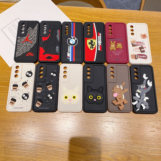 OnePlus Nord CE 4 5G Ferrari Soft Silicone Cute 3D Cartoon Back Cover Case - Ferrari